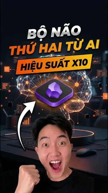 Bí kíp xây bộ não AI x10 hiệu suất cho ae nè! 🚀 #cuongmeai #ai #aiautomation #a