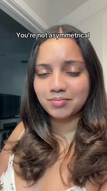 You’re welcome 🙂‍↔️ #asymmetricalface #uneven #GlowUp #fyp 