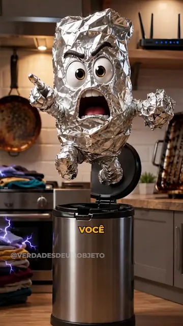 🧻 Você ainda usa papel-alumínio só para cobrir comida? Talvez esteja jogando fo