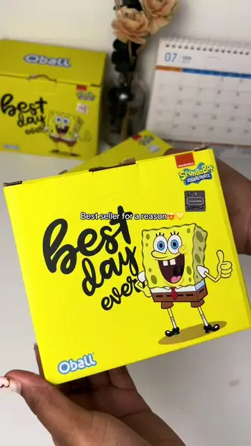 SLICK😍💛 SpongeBob SquarePants mugs available. Limited pieces!!! With gift box 