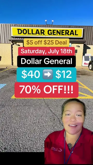 Dollar General Saturday Deal July 18th!!! 07/18 #dollargeneral #dollargeneralcou