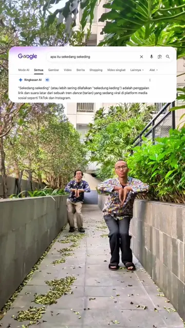 Eh eh… eh eh… tutor joget semut dong.. 🐜🐜🐜 #GoogleSearchModeAI #receh 