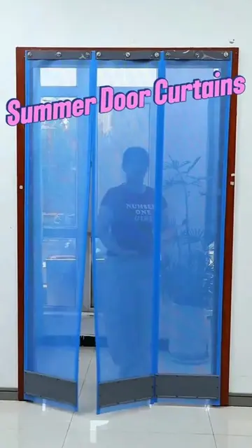 Customized Summer Ventilated and Breathable  Door Curtains.. Mosquito-proof . Li