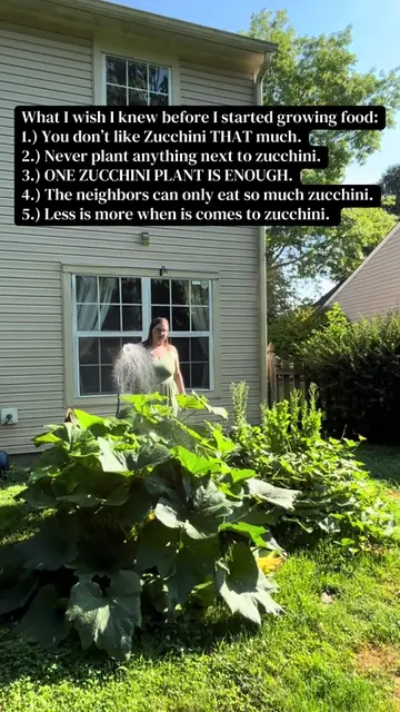 What valuable lesson have you learned growing food? I’m good on zucchini for the