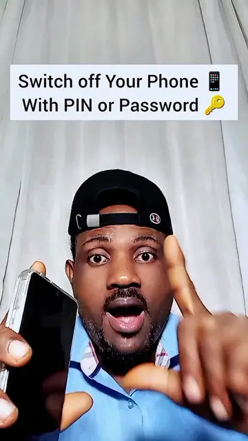 How to turn off your phone with a password. #TechTips #techtricks #androidtips 