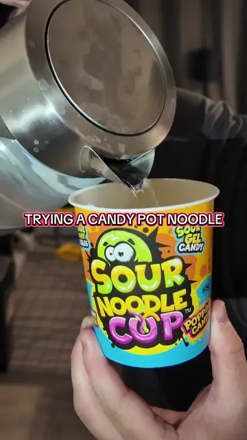 why is there now a sour candy pot noodle in b&m 