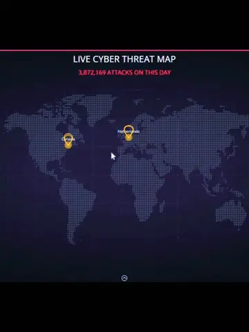 1M Attack in one day ☠️ cyber attack is dangerous secure your data  and phone #c