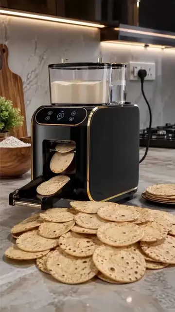 Roti maker machine ai #FYP #ViralVideo #KitchenGadgets #RotiMaker #treanding 