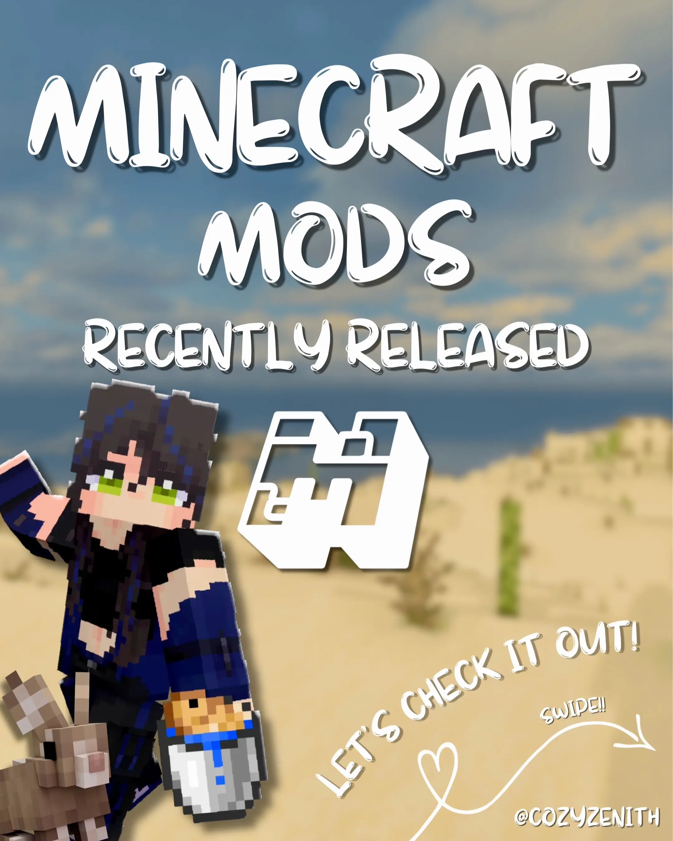 This one’s got a mix of new biomes, structures, creatures, decorations, horror, 