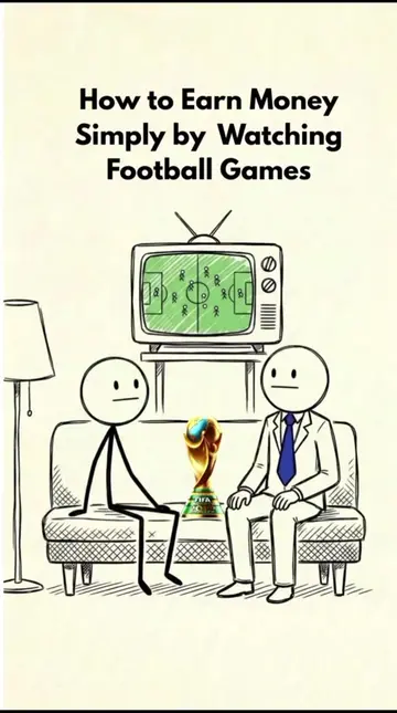 How to Earn money from watching football ⚽ #animation #finance #worldcup #fifa 