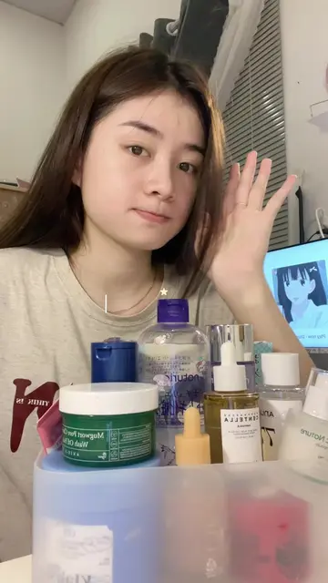 Hhtd dưỡng sang da buổi tối 🫧🫧💖🧚🏻‍♂️ #skincare #grwmroutine 
