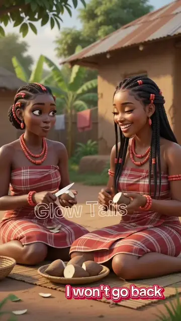 Should she go back? is this your mother? can your mother do this? #africanfolklo