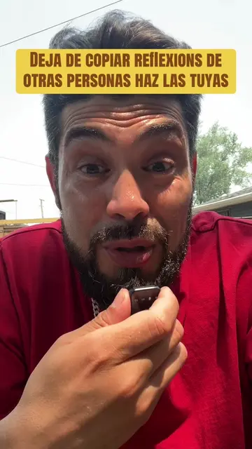 Si siempre usas reflexiones de otros, contenido suena "bonito", pero no se sient