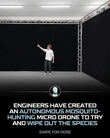 This 40g AI drone detects mosquitoes by their unique wingbeat sound, then takes 