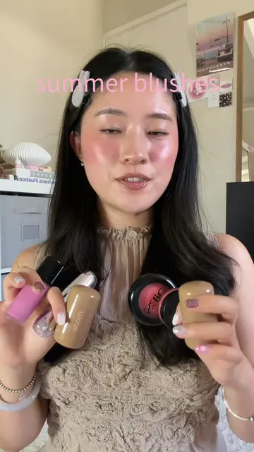 my favorite summer blushes 🍓 @rhode skin @Saie @chanel.beauty @Kosas #blush #su