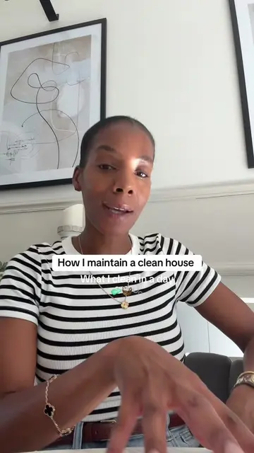 Everything I clean in a day to keep my house clean 🧼✨ Small daily habits = a cl