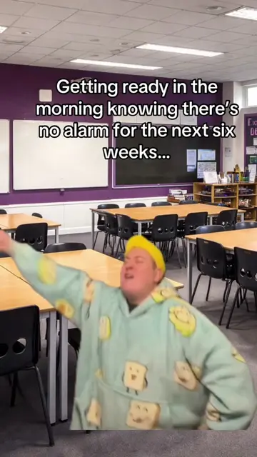 I am so ready to turn that morning alarm off!! It’s been a long school year, so 