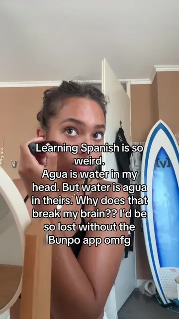 Mind blowing. Bunpo has helped me smmm #learningspanish #bunpo #studyspanish #La