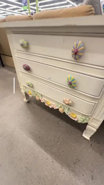 Mackenzie Childs stuff is my favorite thing to thrift!! Would you do this? #thri