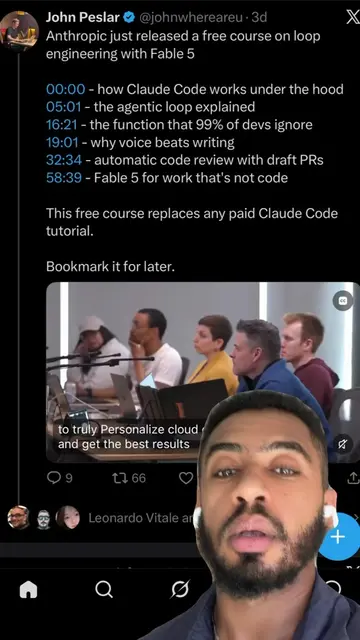 Just released: Anthropic has made another free advanced AI course, this time foc