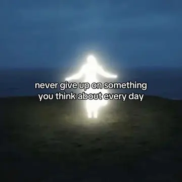 never give up on something you think about every day #mindset #peace #healing #S