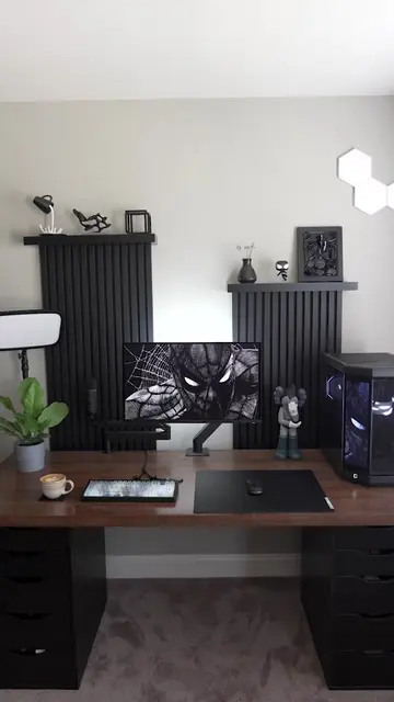 Found my setups inner light 😇 #techtok #desksetups #pcsetups #gamingsetups #set