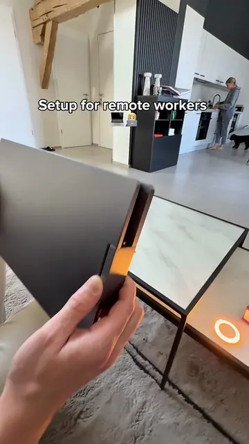 Remote workers need this setup 💻🔥 #Tech #asmr #newtech #monitor #workfromhome 