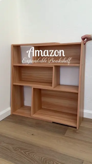 Off-campus living requires flexible furniture 📚✨ Shop this expandable bookcase 
