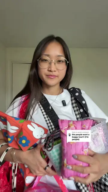 Replying to @yenah sharing my @BAGGU collection bc it makes me happy !!!  #baggu