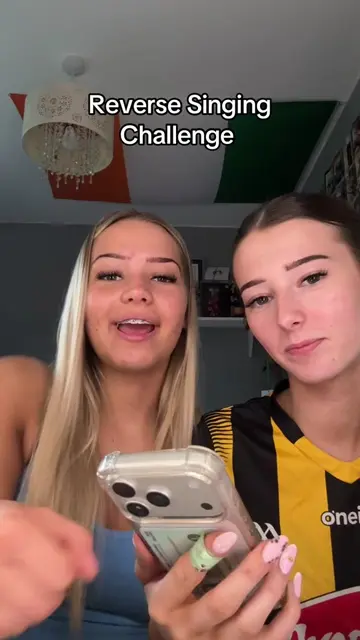 look for: reverse singing on the app store lol #trends #reversechallenge #revers