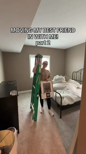 Moving my best friend into my house from across the country part 2!Renovate my b