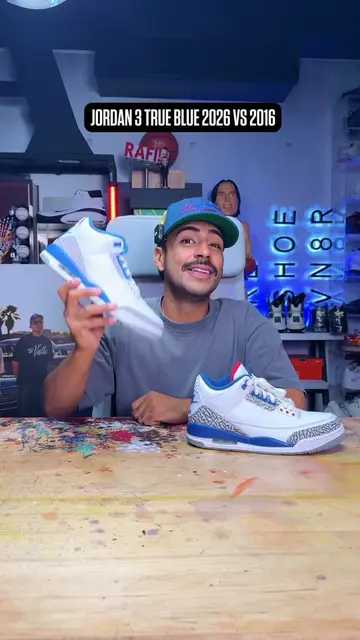 The wait is over. The True Blue 3s are back this weekend! 👀🔥 Here's a side-by-