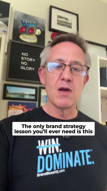 The biggest branding mistake businesses make is stopping at the first answer. Pe