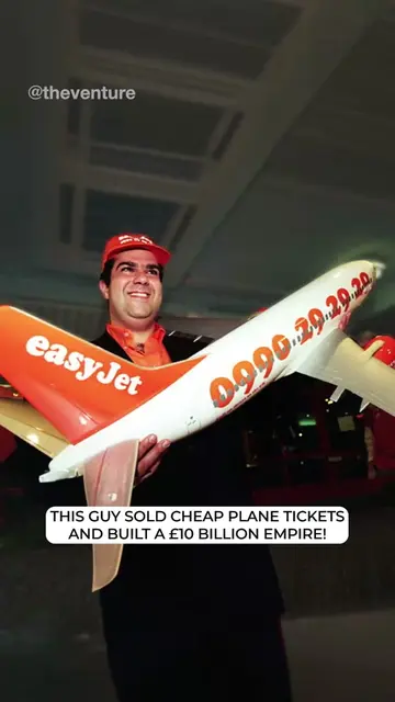This guy sold cheap plane tickets and built a £10 billion empire ✈️💰 In 1995, S