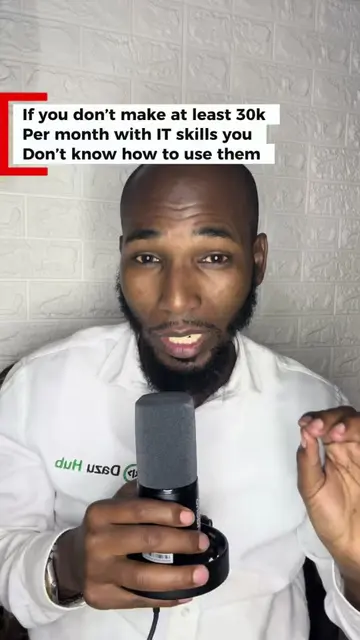 If you don’t make at least 30 using your IT skills you really don’t know how to 