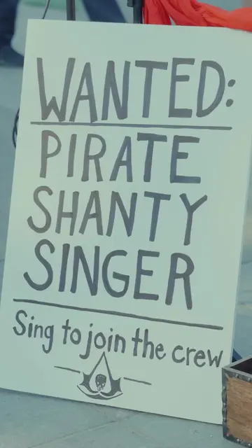 Sing us a shanty... maybe Randy Dandy-O, and you might just join our crew 🏴‍☠️ 