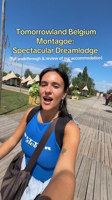 Tomorrowland Belgium spectacular dreamlodge full review & walk through!! ⛺️💤🪩 