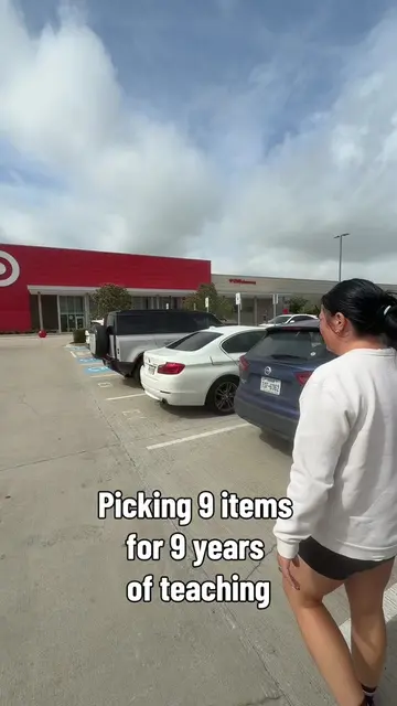 Picking out 9 items from @target for 9 years of teaching! #ClubTarget #TargetBac