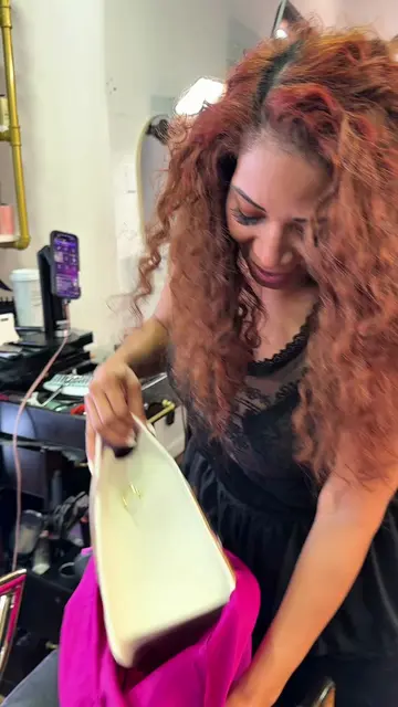 we need to bring back bartering!! bag is @anima.iris bambi zaya long XL & hair i