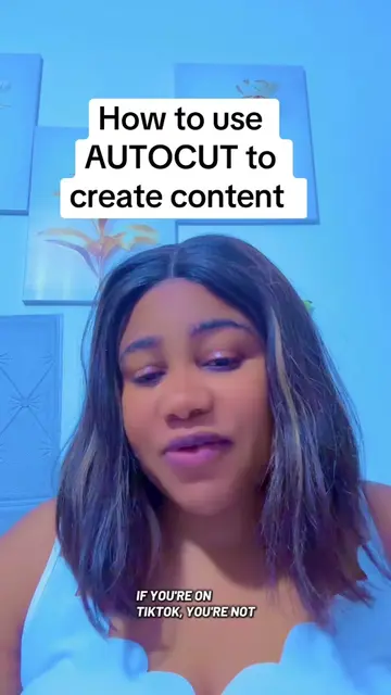 Use AUTOCUT to create your content #autocut #tiktoktips 
