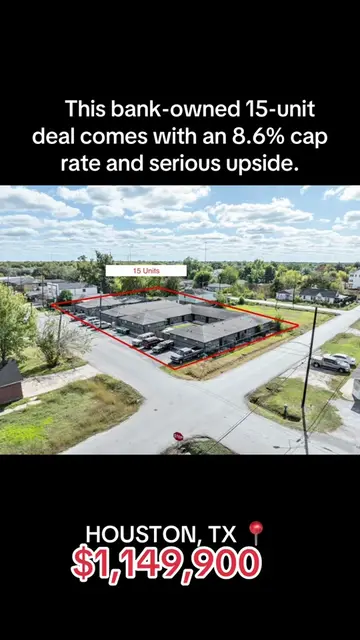 15 units for $76,660 per door in Houston? Yeah, investors need to look at this o