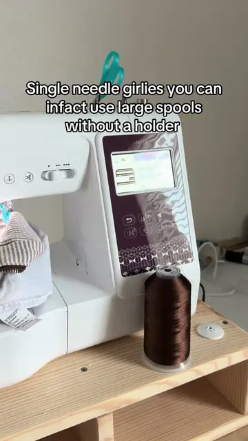 You sometimes just need to get creative 🤣 #embroidery #embroiderymachine #DIY #