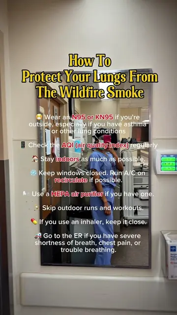 Thought I would share some of my own research on how to protect your lungs durin