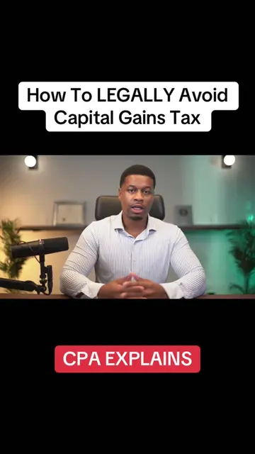 How To LEGALLY Avoid Capital Gains Tax #capitalgains #capitalgainstax #taxes #ta