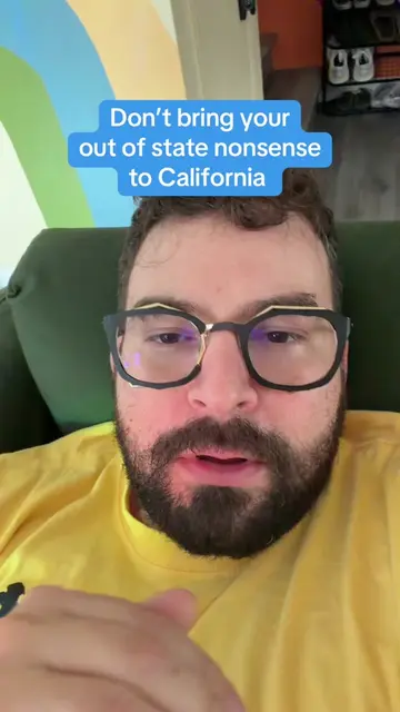 Don’t say “don’t California my state” when you come vacation here all the time. 