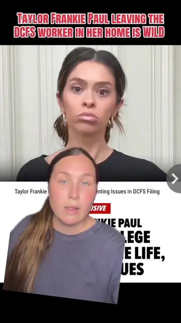 Taylor Frankie Paul leaving the DCFS worker in her home is WILD. I can’t come up