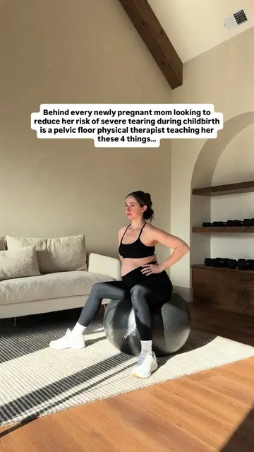 Want to reduce your risk of severe tearing during birth? 👇 There isn't one magi