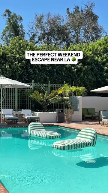 The weekend getaway to end all weekend getaways!!  Just a couple hours from LA, 