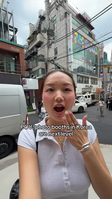 Photo Booth culture in Korea was insane 🫣 #korea #photobooth #thingstodo #korea