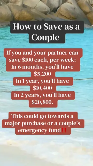 Couples savings goal is an actual thing. It’s fun and exciting to reach your  sa